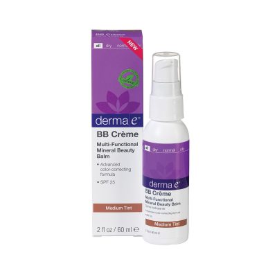derma e BB Creme Multi Functional Mineral Beauty Balm - Medium Tint